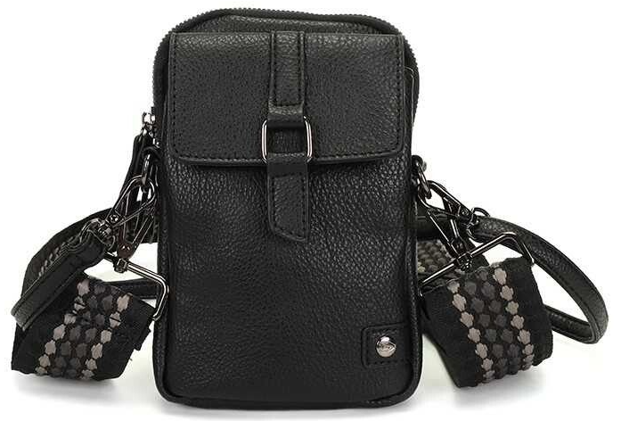 Telefoontasje / Crossbody tasje Dublin - Zwart