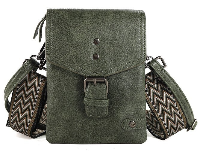 Telefoontasje / Crossbody tasje Kansas - Groen