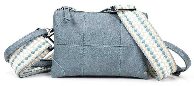 Schoudertasje / Crossbody tasje Alkmaar Nieuw - Blauw
