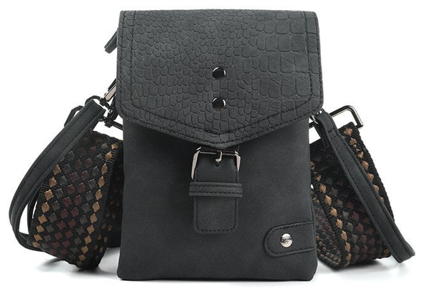 Telefoontasje / Crossbody tasje New Egmond - Zwart