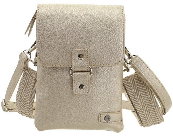 Champagne goud | Schoudertasje / Crossbody tas Keith