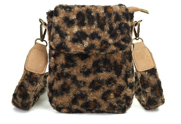 Telefoontasje / Crossbody tasje Teddy Elmen - Camel
