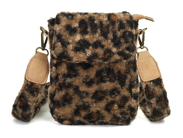 Camel telefoontasje / crossbody tasje Teddy Elmen