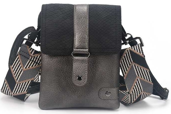 Telefoontasje / Crossbody tasje Portofino - Zwart