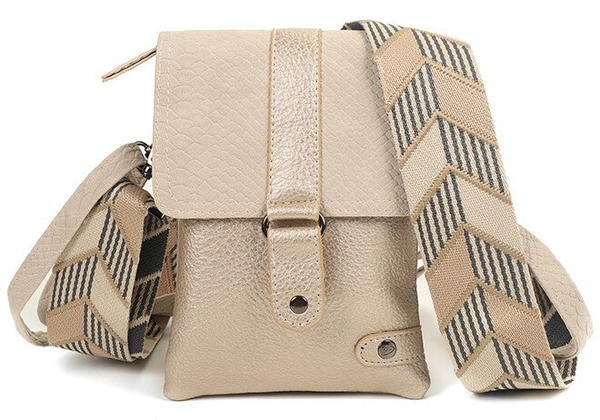 Telefoontasje / Crossbody tasje Portofino - Naturel