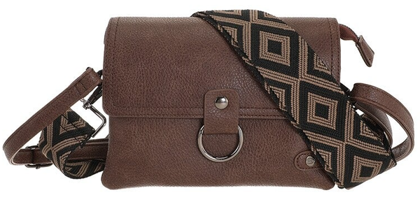 Schoudertasje / Crossbody tasje Weston - Bruin