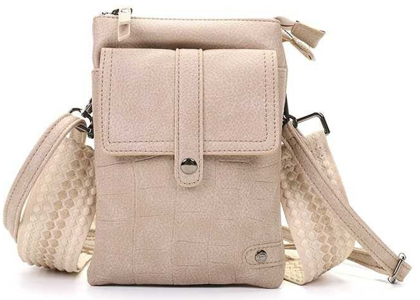 Telefoontasje / Crossbody tasje Tyler - Taupe