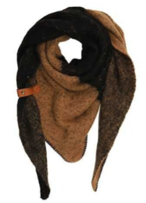 Winter sjaal Navis - Camel