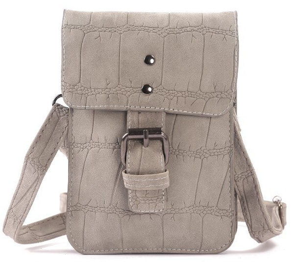 Telefoontasje / Crossbody tasje Hamilton - Grijs