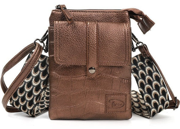 Telefoontasje / Crossbody tasje Tyler New - Brons