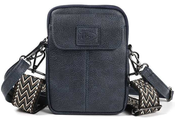 Telefoontasje / Crossbody tasje Groet - Blauw