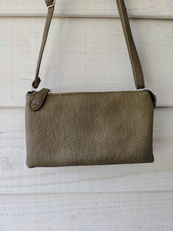 Schoudertasje / Crossbody tasje New York - Groen