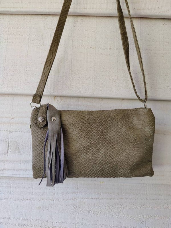 Schoudertasje / Crossbody tasje New York - Groen