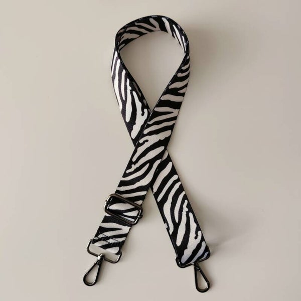 Schouderband Zebra - Zwart