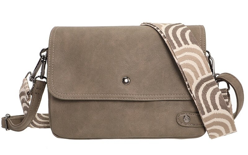 Schoudertasje / Crossbody tasje Rennes - Taupe