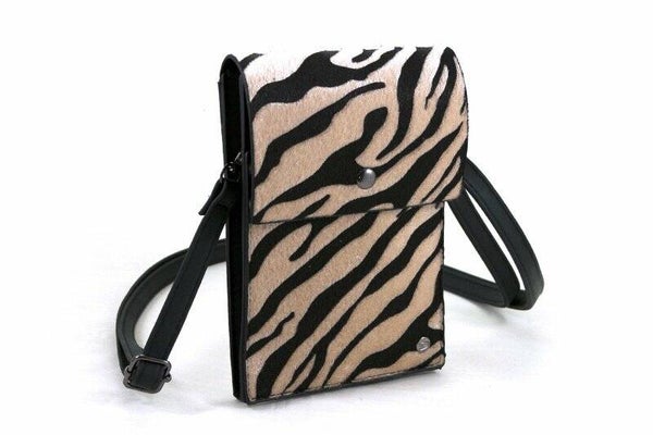 Tasje Safari Zebra - Naturel