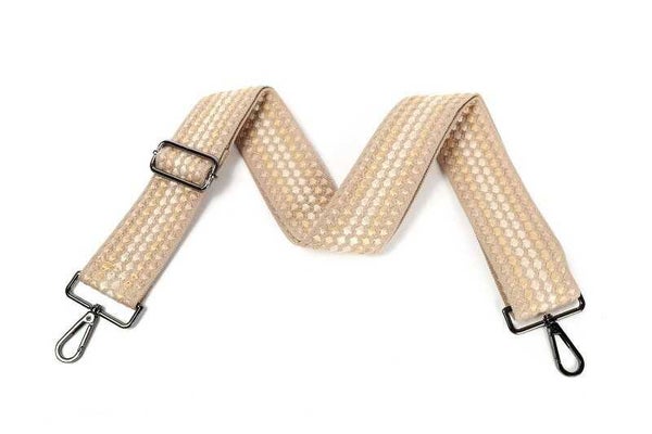 Schouderband / bagstrap dot - zand