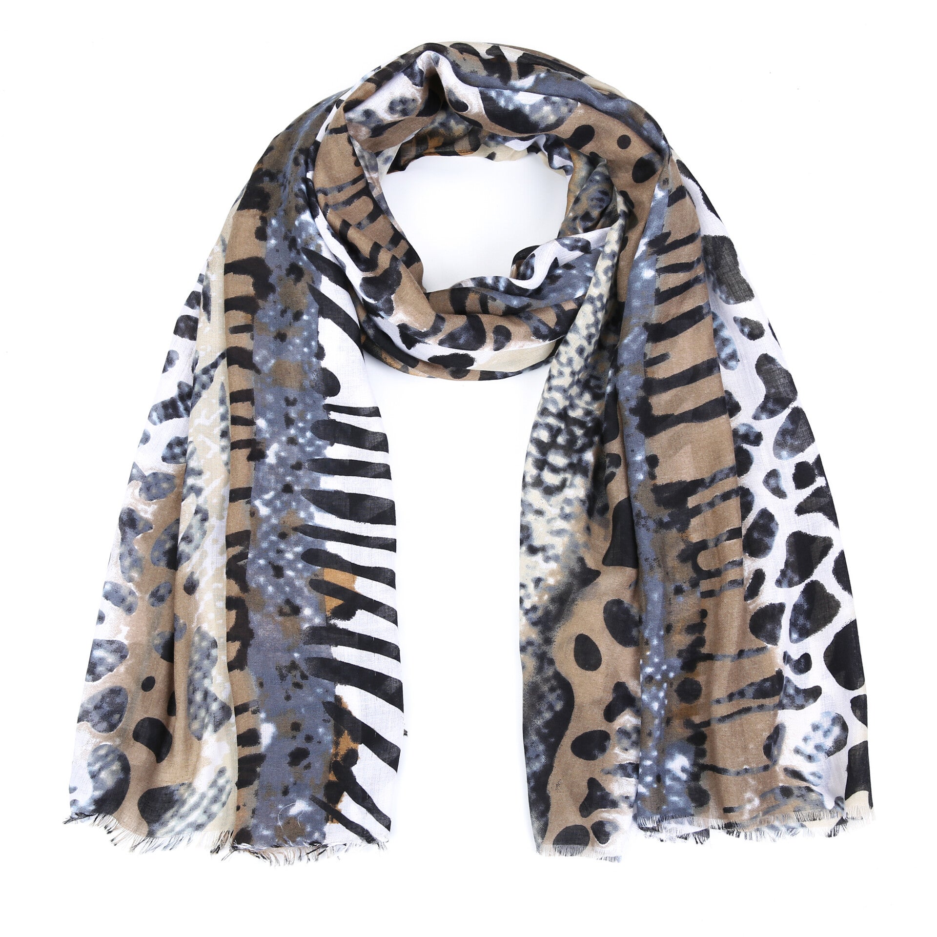 Zomer sjaal dames - Taupe