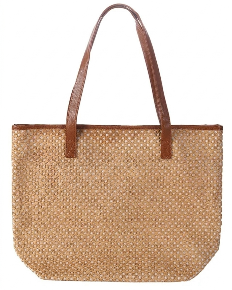 Strandtas Lotte - Naturel