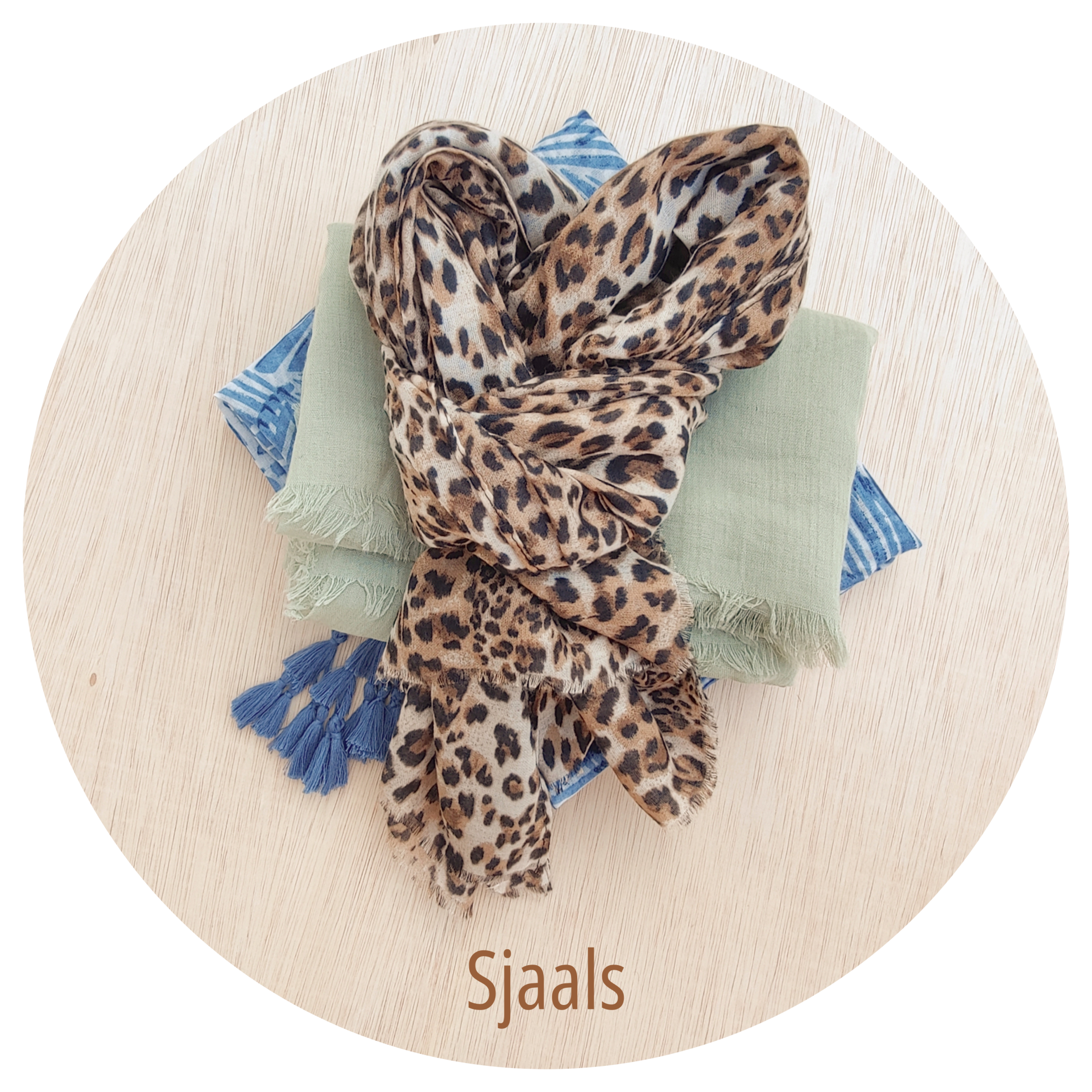 Dames sjaals, zomersjaal, wintersjaal,  sjaal met print, effen sjaal