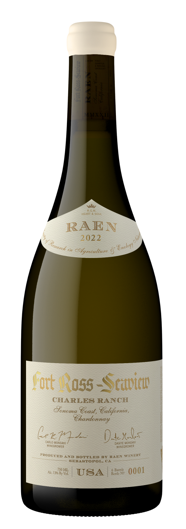 Raen Charles Fort Ross-Seaview Ranch Chardonnay 2021