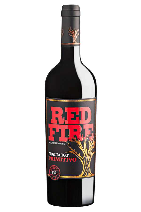 Red Fire Primitivo Puglia IGT Barbecue wijn