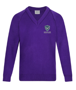 V Neck Jumper with logo