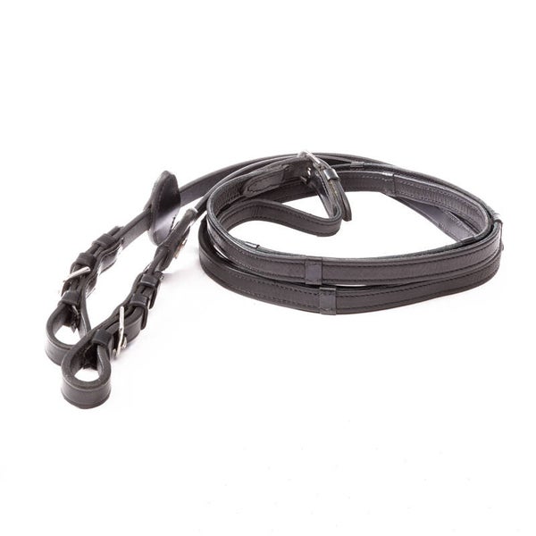 Rênes en cuir ciré - 16 mm - 5 stops