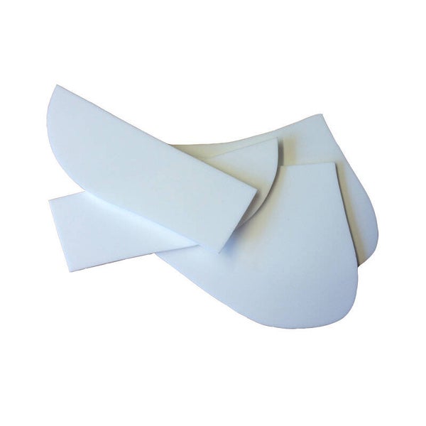 Inserts en néoprène pour amortisseurs en peau d'agneau avec poches