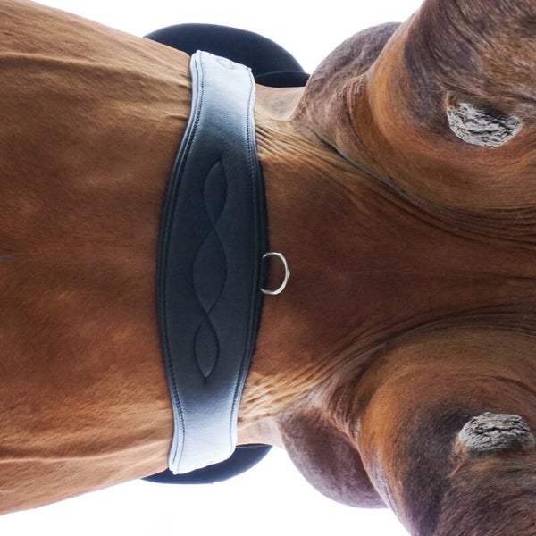 Sangle longue cuir souple CLASSIC avec élastiques