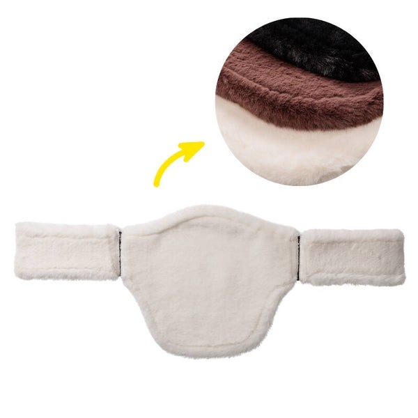 Couvre sangle fausse-fourrure GUSTAV