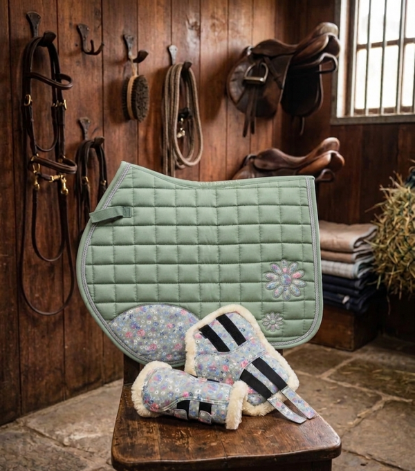 Lot tapis de selle + guêtres EPPLEJECK