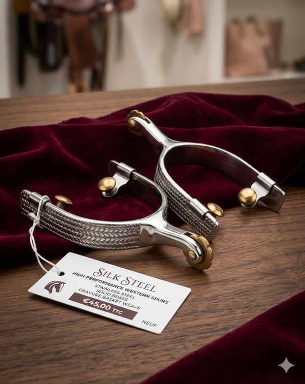 Eperons Silk Steel adulte