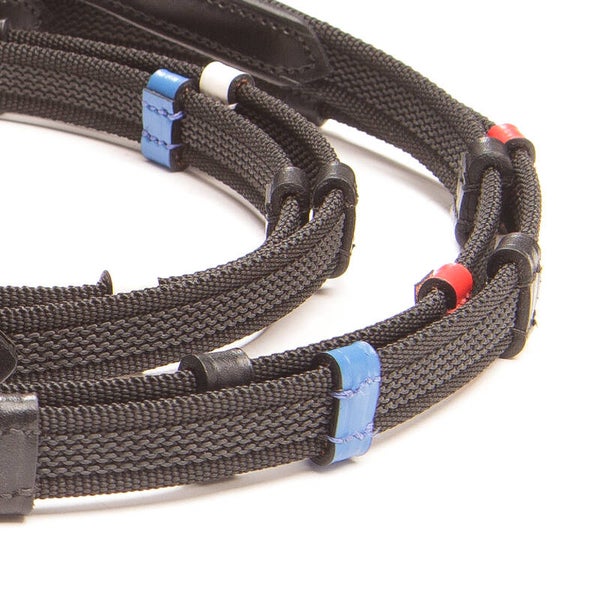 Rênes éducatives caoutchoutées « Entraînement » - 16 mm - avec rênes