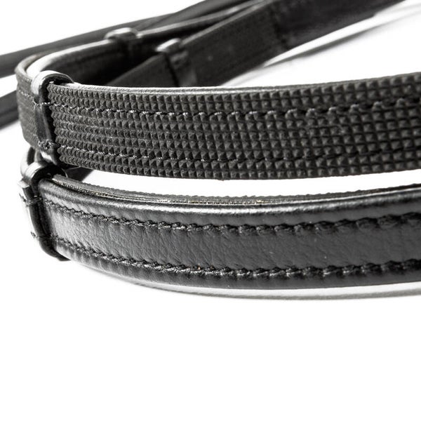 Rênes Softgrip coutures rondes 16mm (sans stopper)