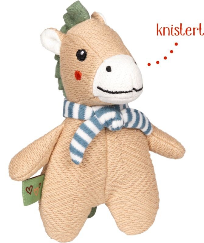 Doudou poney crépitant