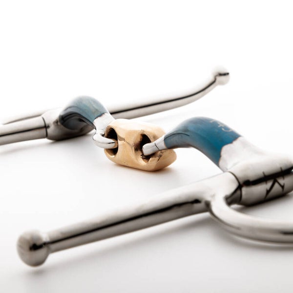 Mors à aiguille double brisures ERGONOMIC force 14mm