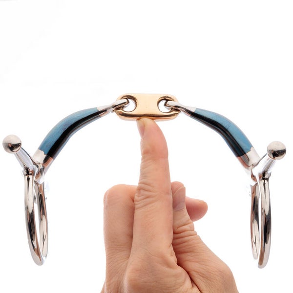 Mors à aiguille double brisures vérrouillé ERGONOMIC force 14mm