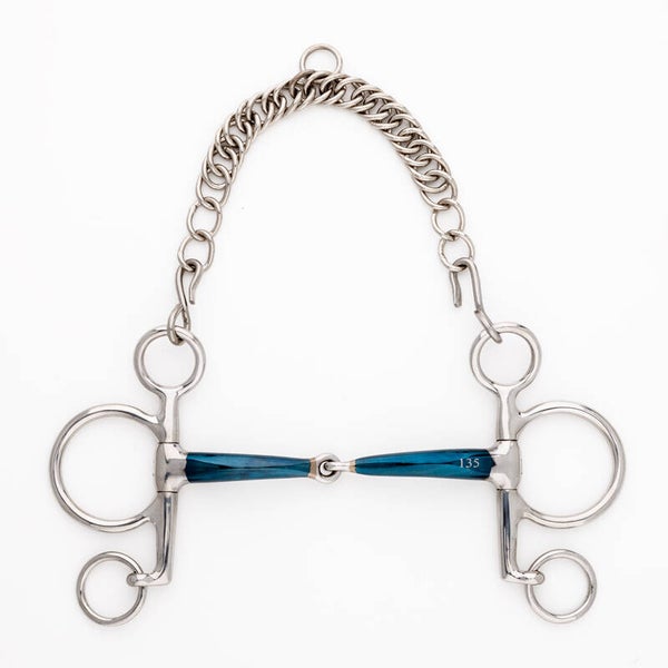 Mors Pelham simple brisure ERGONOMIC force 14mm