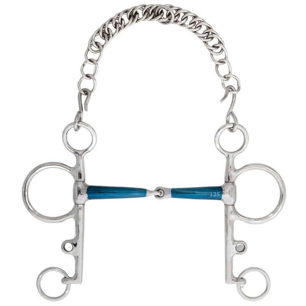 Mors Pelham long à simple brisure ERGONOMIC force 14mm