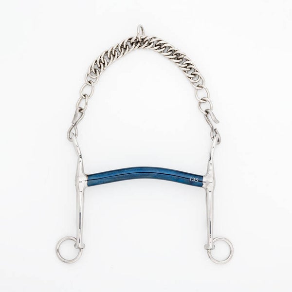 Mors de dressage tige droite force 14mm ERGONOMIC