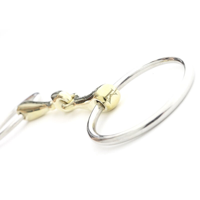 Mors simple double brisures force 12mm KAVALBITS