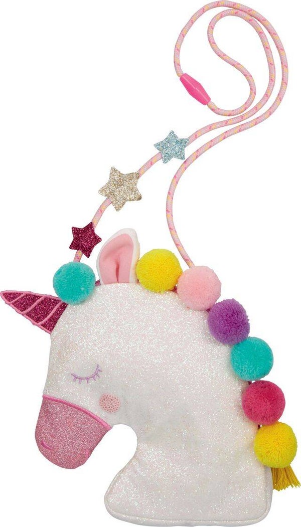 Petit sac Licorne blanche 17*18*2.5cm