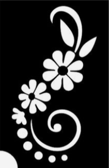 Fleurs modèle 1