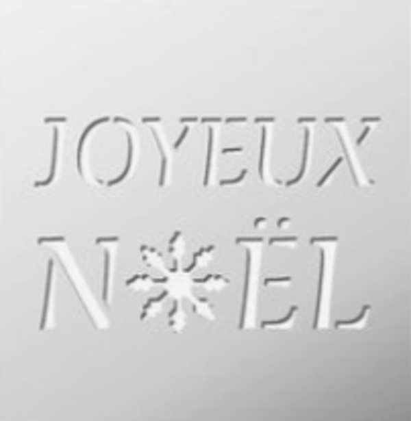 Joyeux Noël modèle 1