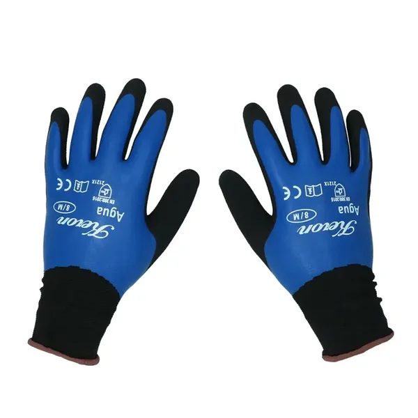 Gants Keron Fine-knit Agua