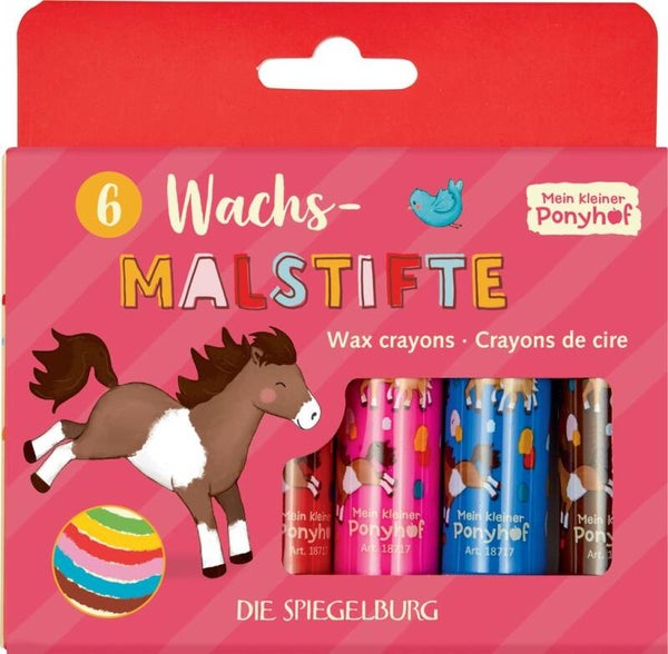 Crayons de cire - Poney