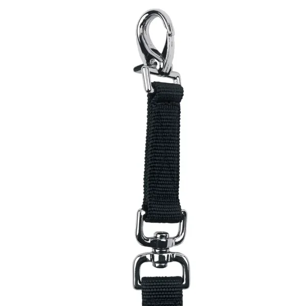 Longe lux noir avec mousqueton