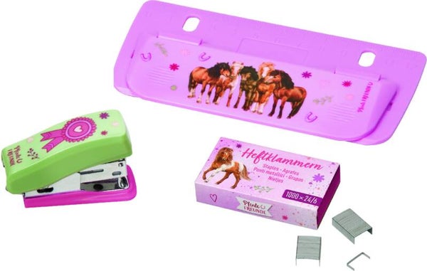 Set agrafeuse et perforatrice chevaux