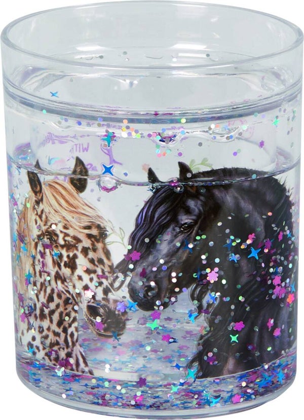 Pot à crayons chevaux